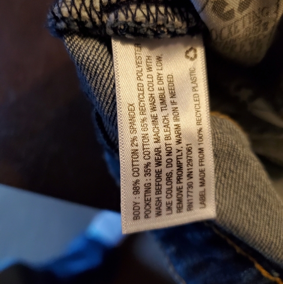 Cat & Jack Fun shred design jeans girls 16 - Picture 14 of 15